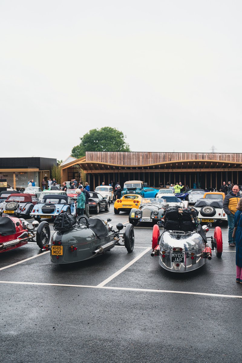 morganmotor's tweet photo. Plenty of excitement and events with the first full year in the new Morgan Experience Centre, welcoming so many visitors to our factory for #MeetAtMorgan events, sports car hire, experience drives, guided factory tours and more โ๏ธ https://t.co/9Dvr9wynjg