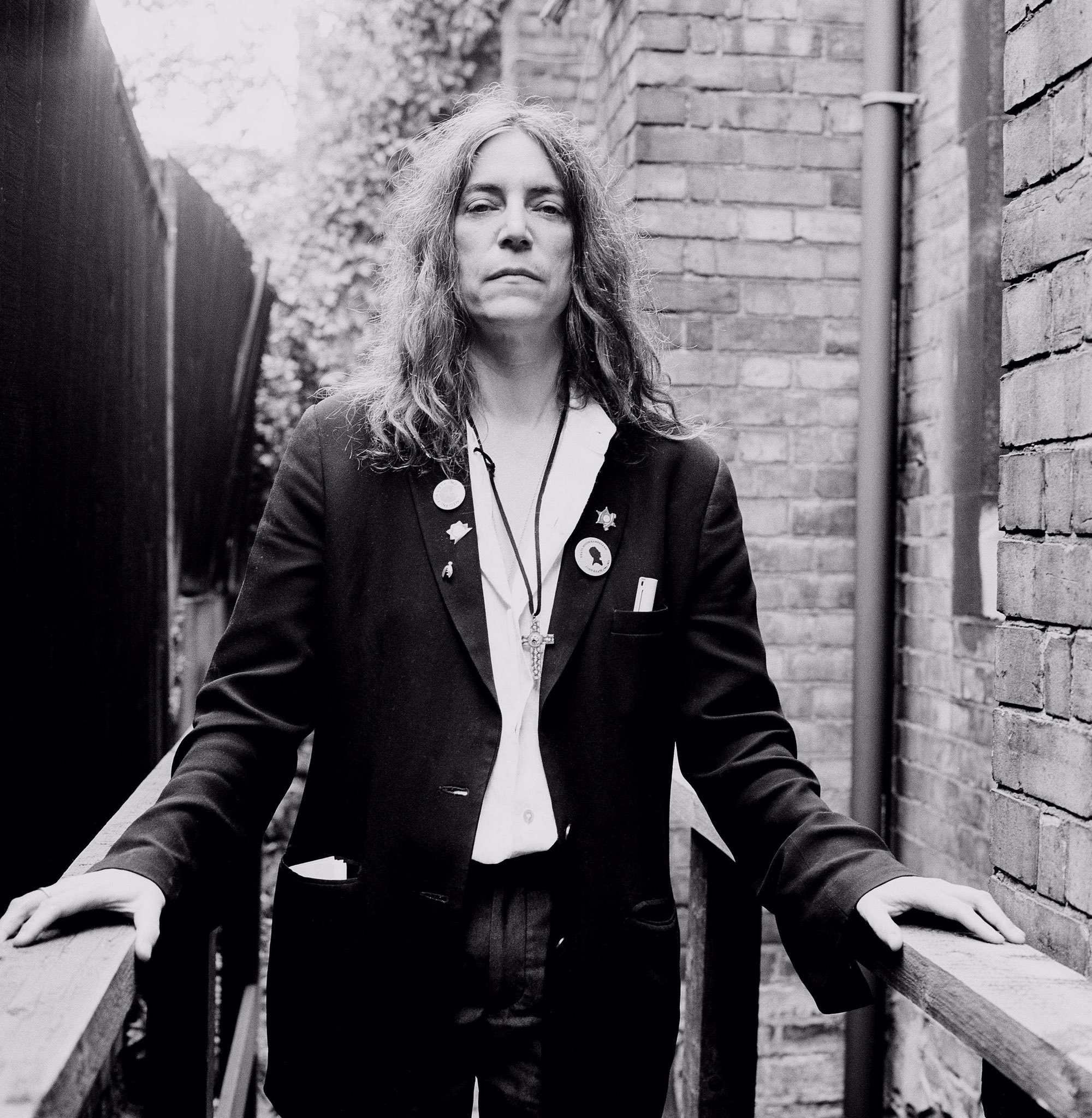 Patti Smith. 
Happy birthday 
And thanks    