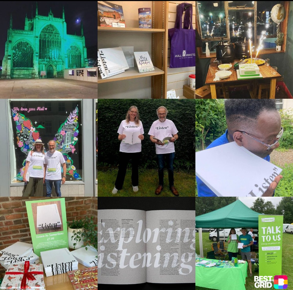ListenHull's tweet photo. Thank you to everyone who has supported us during 2021, @hullsamaritans' 60th anniversary year. As a small group of volunteers from the Hull branch, we created LISTEN to commemorate this milestone. (1/3) https://t.co/g2COmK55Yt