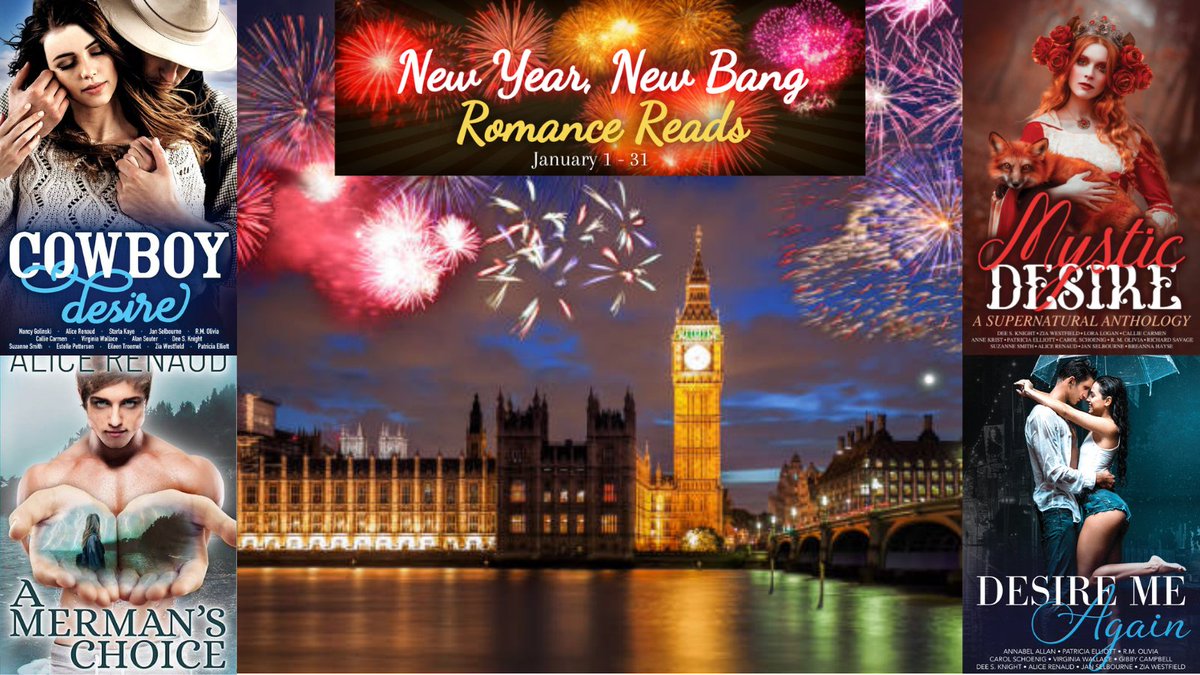 alicerauthor's tweet photo. Start the #NewYear with a bang with these fab #romancebooks on offer now! https://t.co/E2DSsZ8iGD Try A Merman’s Choice award winning #paranormalromance or a #BVS #anthology Mystic Desire = #paranormalromance Desire Me Again = 2nd Chance #Romance Cowboy Desire = #Cowboys! https://t.co/7IotvEWSF6