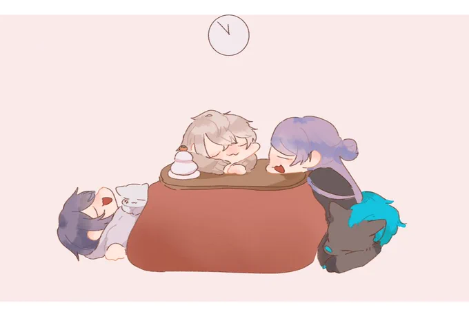 描き納め
 #桜魔の土産 #長尾百景 #描いた晴  #上弦画 