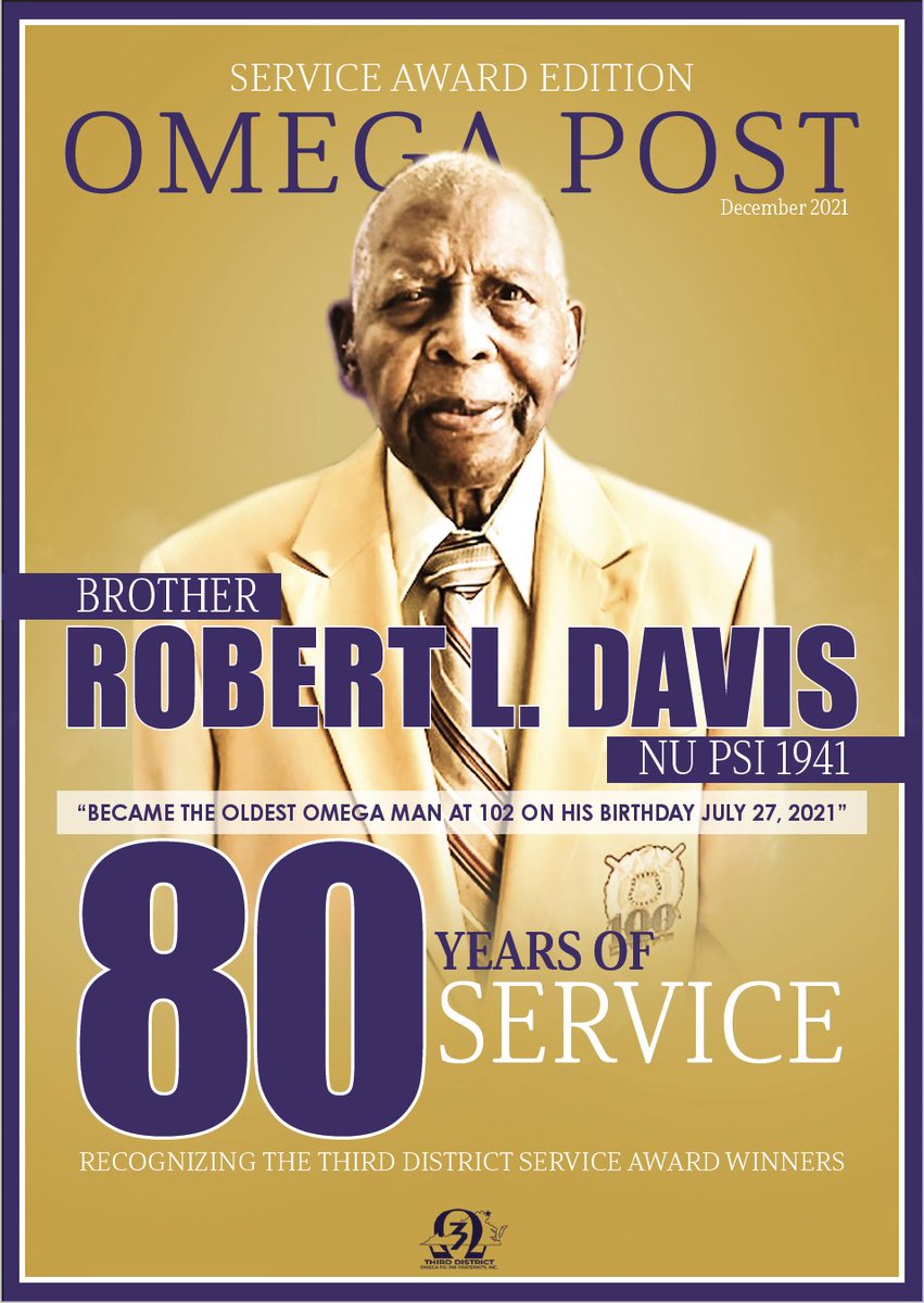 3rdDOmegaPsiPhi's tweet photo. Today we released the December 2021 Omega Post - The Official Publication of The Third District, Omega Psi Phi Fraternity, Inc. #3rddistrictques
Click here to read:
https://t.co/yxQ9JAt8Iy
#3rddistrictques #OmegaPost #OPPF #service https://t.co/YfCIGl2qtg
