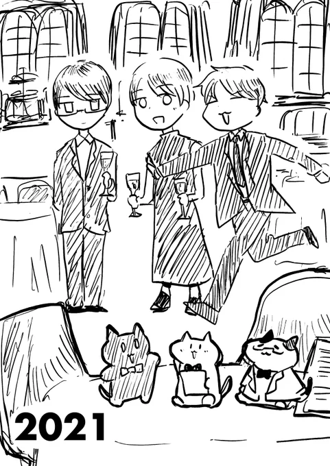 今年もありがとうございました。おかげさまで楽しいときを過ごすことができました。来年もよろしくお願いいたします!みなさんにたくさんよきことがありますように✨ 