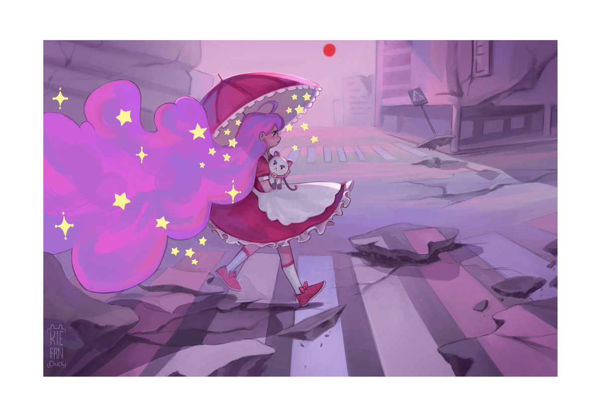 KleFANchick's tweet photo. Bee and PuppyCat! ☂✨

#BeeandPuppycat  #cartoon #cute #CatsOnTwitter #artwork #digitalart #anime #ArtistOnTwitter #procreate https://t.co/w8WkqVvG9Q