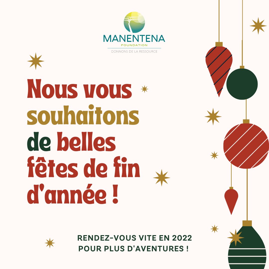 ManentenaF's tweet photo. Manentena Foundation vous souhaite un #étincelant #réveillon du 31 ! ✨
Nous vous remercions de votre #soutien et votre #engagement tout au long de cette année #2021, qui fut forte en rebondissements ! ❤️  
On se voit vite en #2022 pour plus d'#aventures ! 

#Solaire #Madagascar https://t.co/H7dH6gGXj4