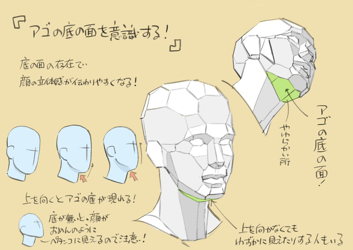 面が大事!
顔の立体感を高める4つの方法! 