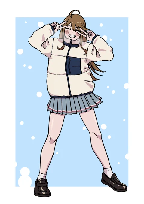 冬だってJKは無敵! 