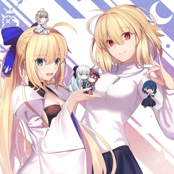 キャストリアとアルクとミニキャラ
今年も一年お疲れ様でした。2022年も良い年でありますように。
#FGO 