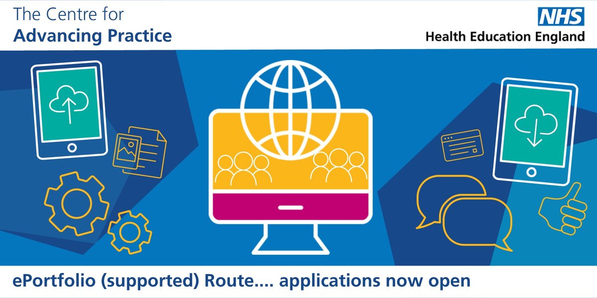 NHSE_WTE's tweet photo. The online application for the ePortfolio (supported) can be accessed here ➡️  https://t.co/hoTWTfyFCG 

Do also check out our website which has lots of resources to support  applications:  https://t.co/F2PGfANRO6 
 
#AdvancingPractice https://t.co/gmSfo3urRE