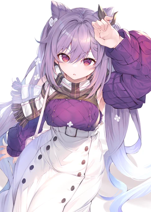 描き納め刻晴さん!
#原神 