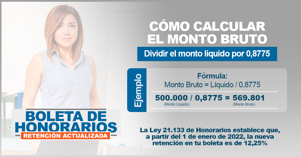 SII on Twitter "[BOLETAS DE HONORARIOS] Conoce cómo calcular el monto