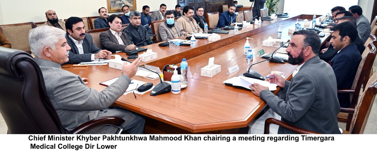 furqanulwahab's tweet photo. وزیر اعلیٰ خیبر پختونخوا @IMMahmoodKhan نے محکمہ صحت کے حکام کو ہدایت کی ہے کہ تیمرگرہ میڈیکل کالج دیر لوئرمیں نئے تعلیمی سال سے کلاسوں کے اجراءکو یقینی بنانے کیلئے تمام تر لوازمات اور تیاریوں کو بروقت مکمل کیا جائے https://t.co/apJO6367Eg