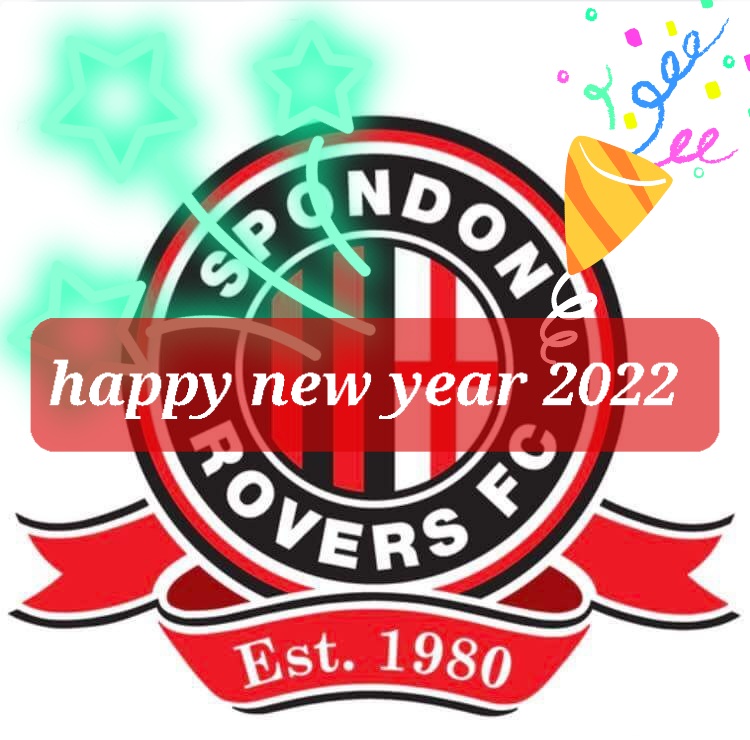 <a href="/SpondonRovers/">Spondon Rovers F.C.</a> would like to wish all their teams, players, managers, families and friends, and the @DerbyJFL, <a href="/DGLLsecretary/">DERBYSHIRE GIRLS AND LADIES LEAGUE</a> and <a href="/DerbyCityFL/">Derby City Football</a>, and all that support our club a very happy new year. Look forward to seeing you all in 2022.