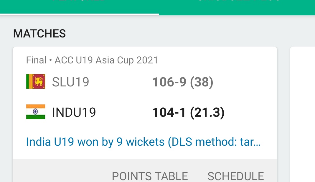 every action has an equal and opposite reaction😉😉
India winning u19 Asia Cup 🥳🥳
#Under19AsiaCup