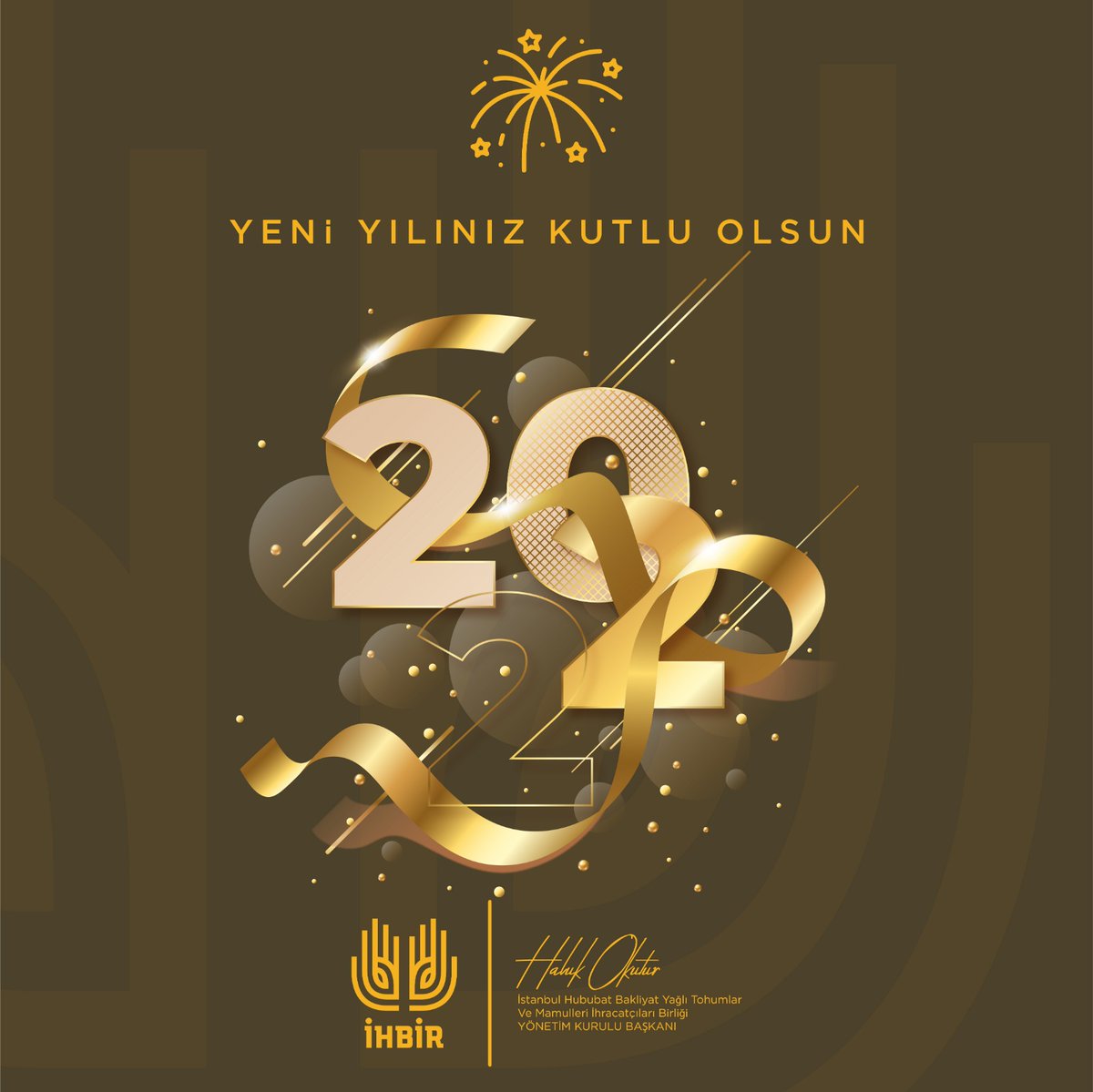 isthububat's tweet photo. İHBİR Yönetim Kurulu Başkanı Haluk Okutur:"Pandemiye rağmen ihracatta aylık ve yıllık bazda rekorların kırıldığı bir yılı daha geride bıraktık. 2022 yılının ülkemize ve tüm insanlığa sağlık ve huzur getirmesini temenni ediyorum."
#ihbir #yeniyıl #2022NewYear https://t.co/tYCJ15cypz