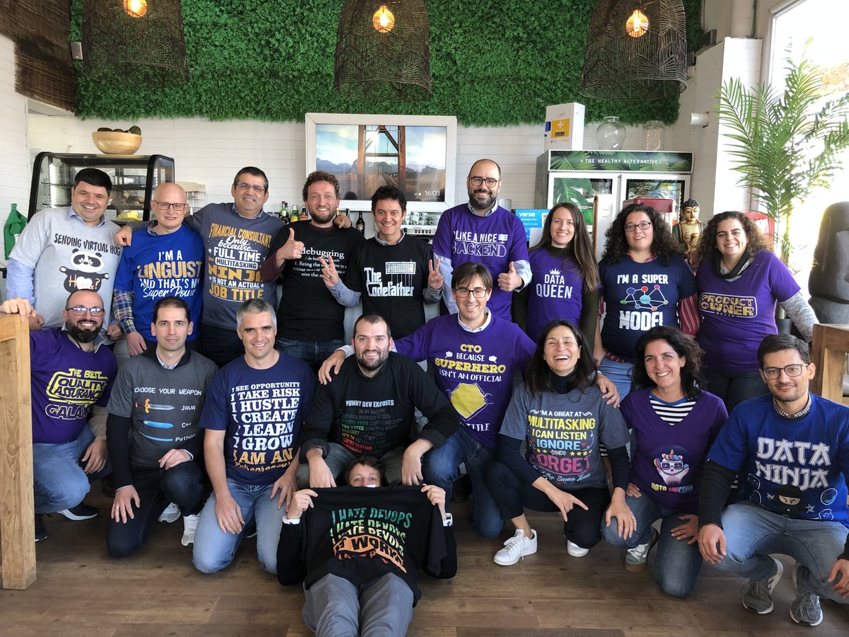Predictivaio's tweet photo. Cerramos un gran 2021 🥳 de crecimiento y aprendizajes 🚀 en el que nos lo hemos pasado muy bien trabajando juntos ☺️, desarrollando #Upbe y llevando la Inteligencia Conversacional a más compañías que quieren cuidar de sus clientes 😇

¡A por más en 2022! ¡Feliz año! 🎉🍾 https://t.co/KyIfksTWb3
