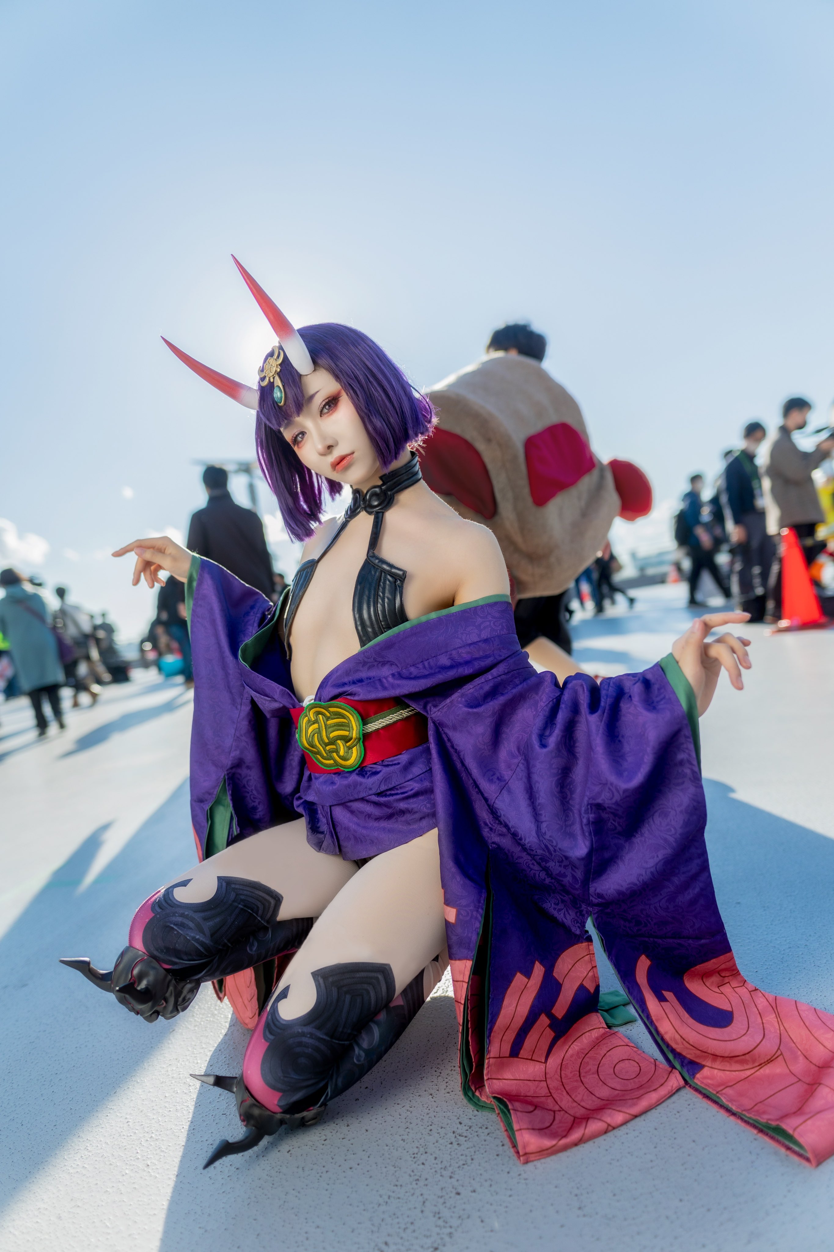 コスプレ】台湾のグラビア美女が魅せる！ 妖艶すぎる『FGO』酒呑