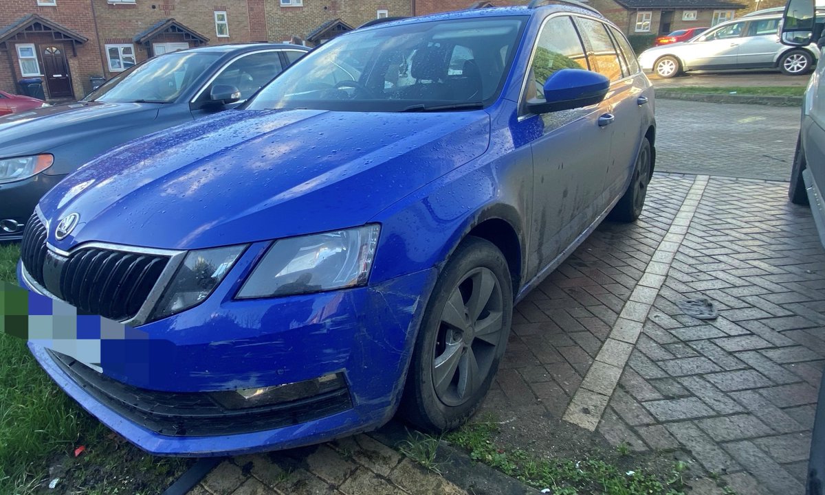 KPTacOps's tweet photo. #PTT1 this morning located a confirmed stolen vehicle from a burglary parked up in @KentPoliceCbury, recovered for forensics #SeeYouVerySoon 31-252 CK https://t.co/7cK8AM6KLJ