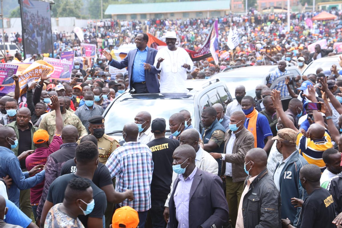 DrOparanya's tweet photo. With my Party Leader Hon @RailaOdinga arriving at Bukhungu Stadium for the Bukhungu II Declaration. @TheODMparty
@AtwoliDza @HonTimWanyonyi
@orengo_james @JamesOngwae
@GovOjaamong @mamangilu
#INAWEZEKANA# https://t.co/nyCEqFv4Sw