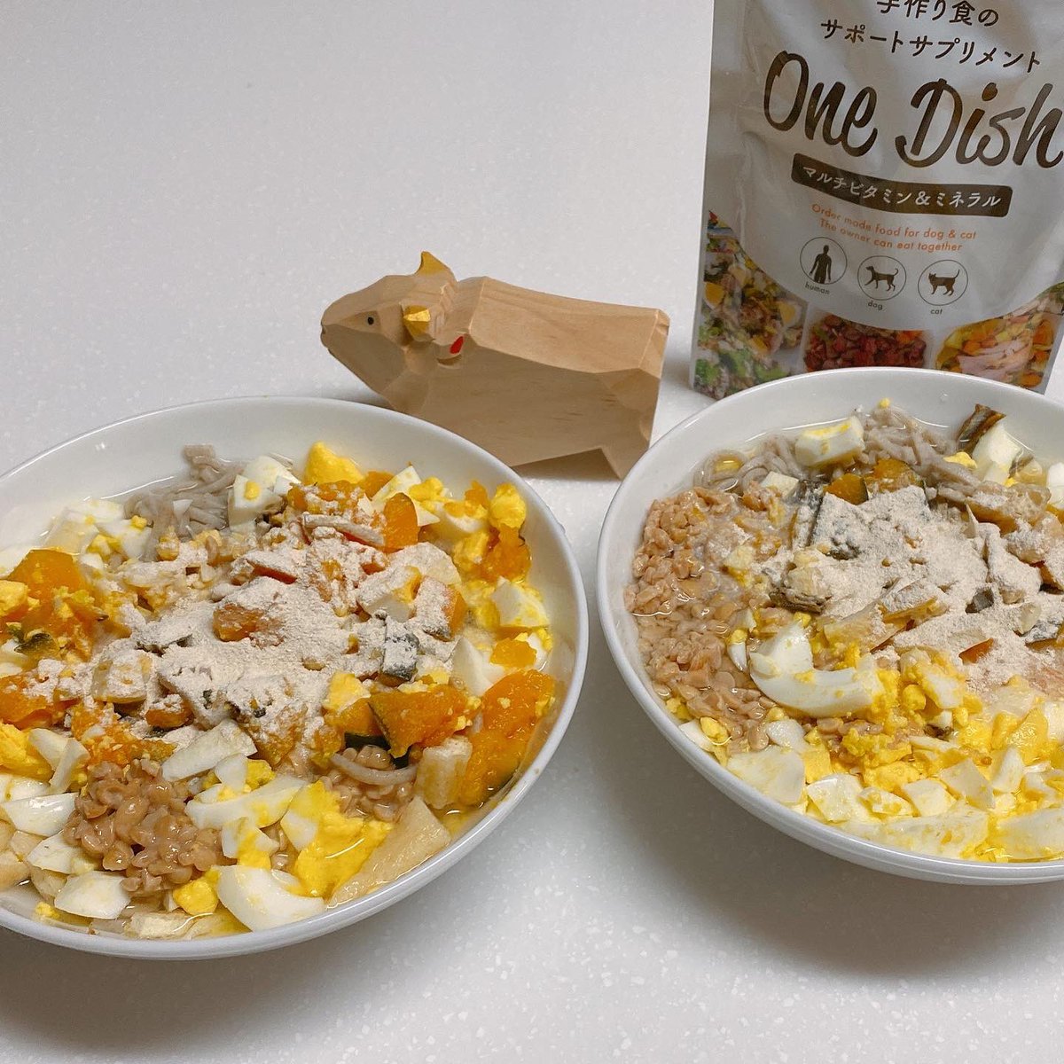 torinouta_lala's tweet photo. #dconedish さんに
オーダーしたレシピで
お楽しみの
今年もわんこ年越し蕎麦
作ってる間も待ちきれないよう
食べる前に細かくして
水分足して
サプリふりかけ食べやすく♪
ごちそうさま by姉妹 https://t.co/M0CiZ5YAPD