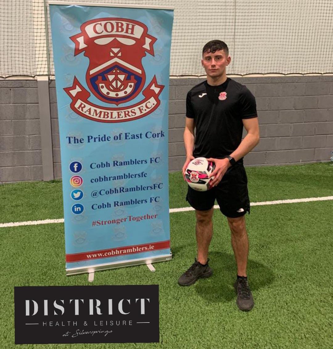 CobhRamblersFC's tweet photo. ✍️ Alex Hill has signed his first senior contract at the club ahead of the 2022 LOI season.

The 19 year old full back joined our U19s in 2021 from St Mary's. He quickly earned a senior call-up and made four first team appearances 

https://t.co/WJ1gqRt62a

#Rams100 https://t.co/k8VWgaJwUL