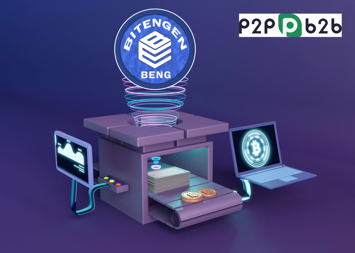 bitengen's tweet photo. Join the Launchpad session for Bitengen Coin on P2PB2B. Bitengen is a revolutionary platform for trading existing and new tokens.🔸BENG TOKEN Sale is live, only limited time offer.🔹Buy your BENG tokens with USDT, USD, BTC, https://t.co/bJnzQODPY4
🔸Buy: https://t.co/F6O3GFIDNC https://t.co/By4HMIT0vn