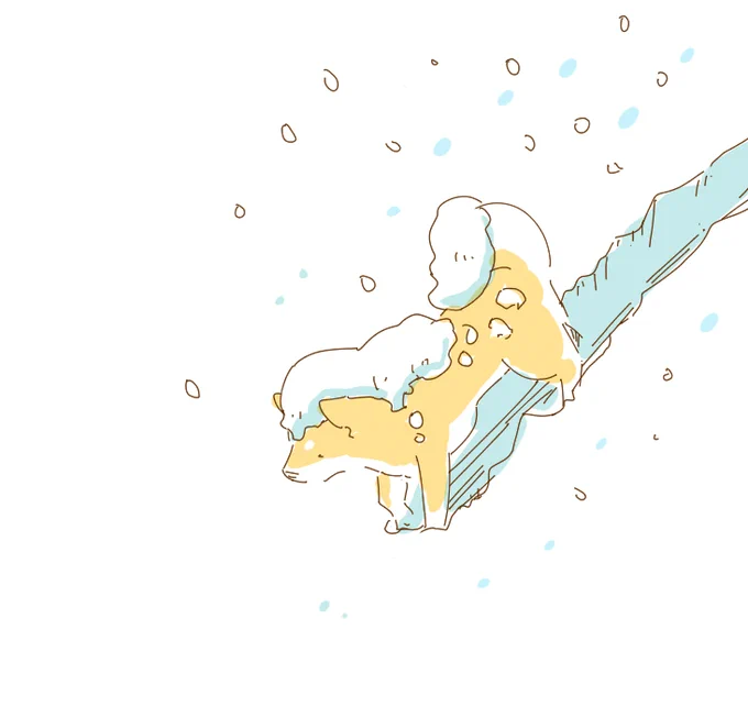帰宅ー 結構雪がすごかったよー>< 