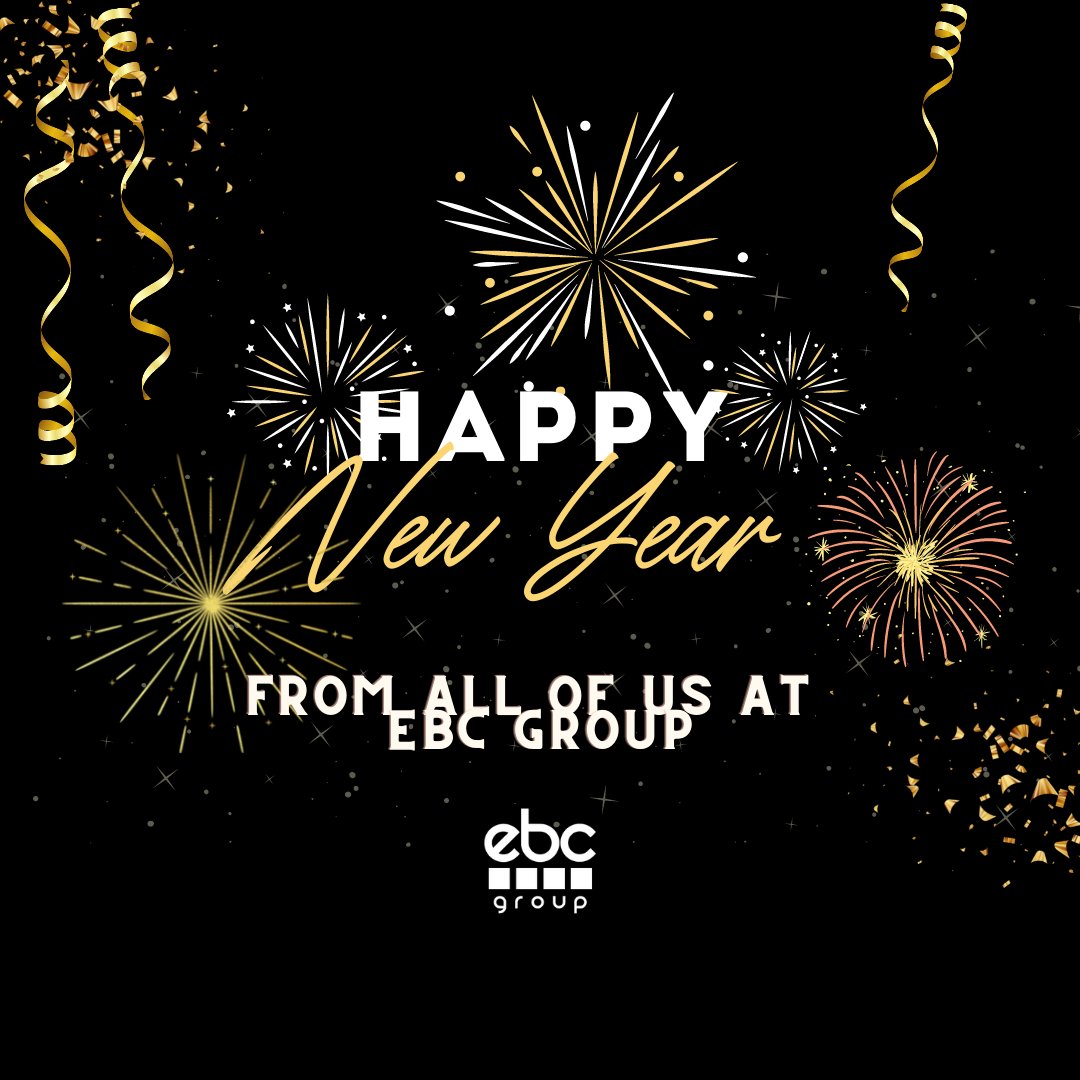 EBC_Group's tweet photo. A very Happy New Year from everyone at EBC Group. Wishing you health and happiness for the year ahead.
#happynewyear #ebcgroup #managedserviceprovider https://t.co/kO5Ob2XmYk