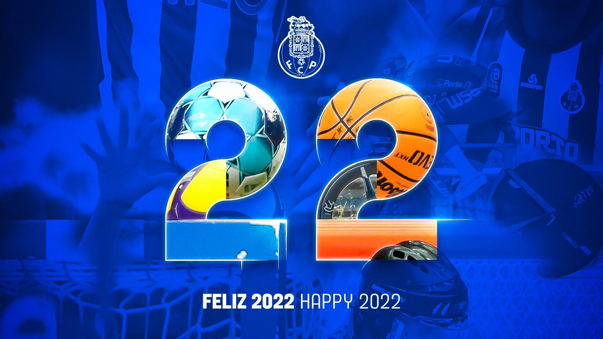 Que o teu 2022 seja pintado a AZUL E BRANCO🔵⚪

🥂Bom ano novo a todos os Dragões!💙

#FCPorto #FCPortoSports