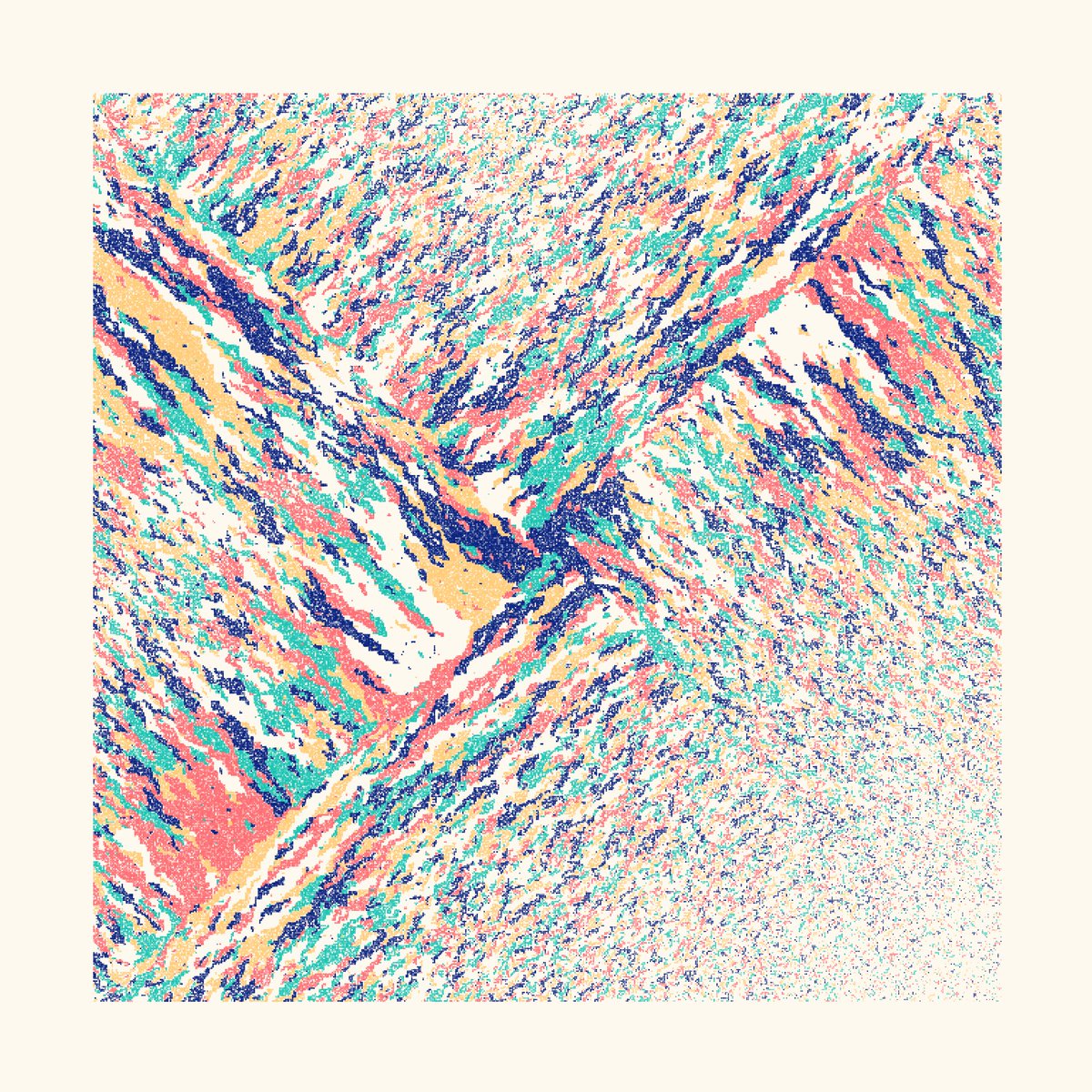 NadiehBremer's tweet photo. Very happy with these first results from using Worley noise ✨ https://t.co/7e1oZrcmnX