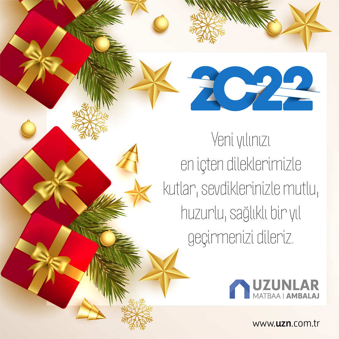 Yeni yılınızı en içten dileklerimizle kutlar, sevdiklerinizle mutlu, huzurlu, sağlıklı bir yıl geçirmenizi dileriz. #happynewyear2022
#packaging #uzunlar #printing #packakingdesign #packagingsolutions #packagingworld #hamburgerbox #patatobox #pizzabox #chickenbox #fishandcipsbox