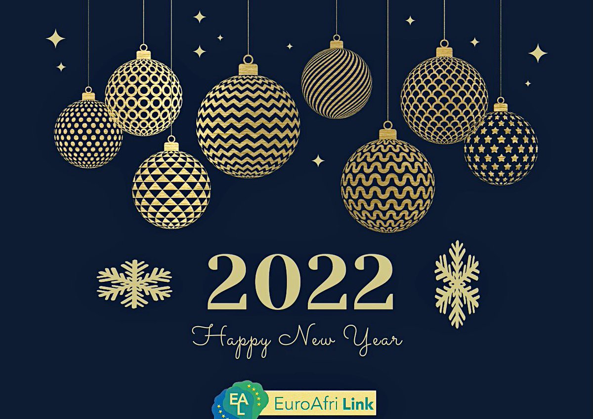 EuroAfriLink's tweet photo. HAPPY NEW YEAR 2022! From @EuroAfriLink to #you. Special thanks for the #wonderful support in 2021. Our #plan for 2022 is to continue to work with our #partners & #targetgroups; #producers especially #women & #youths in #smarttrade, training & tech-transfer. Best wishes for 2022! https://t.co/KnH4VORDrG