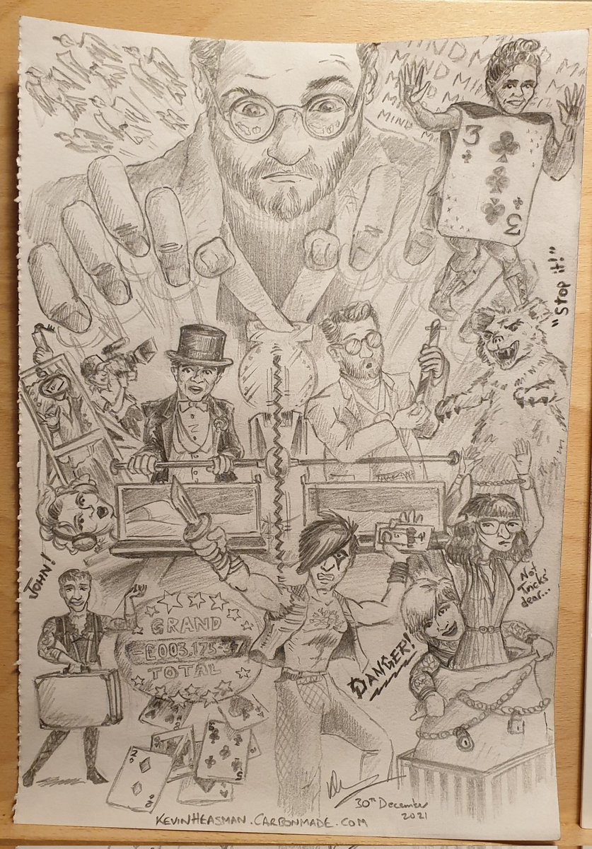 KHeasman1976's tweet image. Yesterday's @magicgoeswrong matinee was amazingly hilarious and just what my family needed. Sorry to @henrywlewis who we yelled hello at by the stage door (he's awesome): hope this makes up for it! #NancyZamit @goonchild4 @GNicoleUK... everyone in the show was so good -go see it!