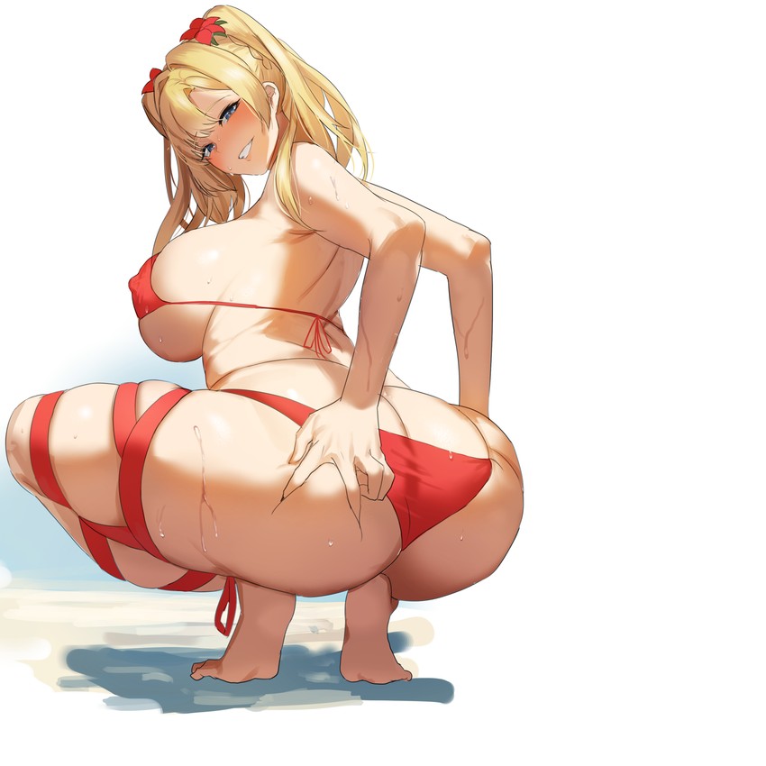 Ass too fat for you.

She definitely will kill you with them