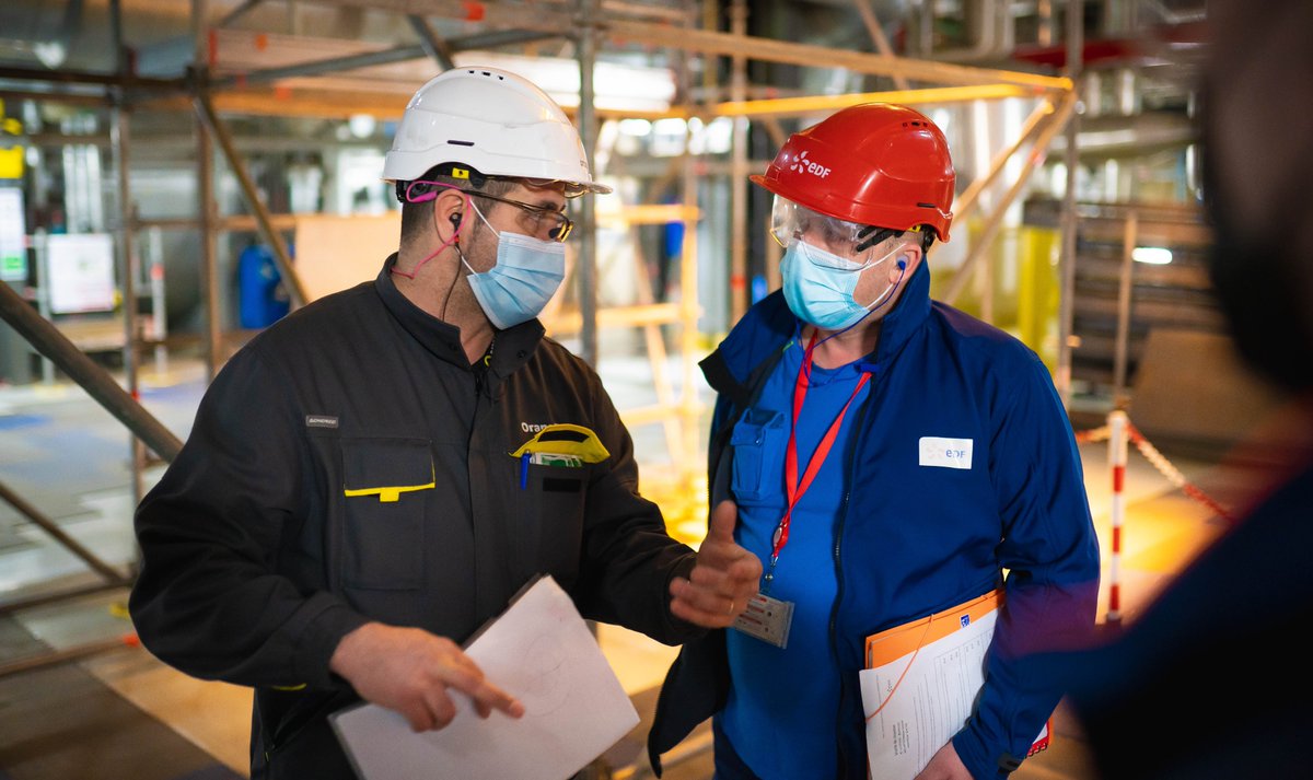 Ce week-end encore, 300 salariés se relaient 24h/24 pour produire de l’électricité et vous éclairer💡
Joyeuses fêtes✨#Reveillon 

Crédit Photo : <a href="/Richard_Lcr__/">Richard LACOUR</a>