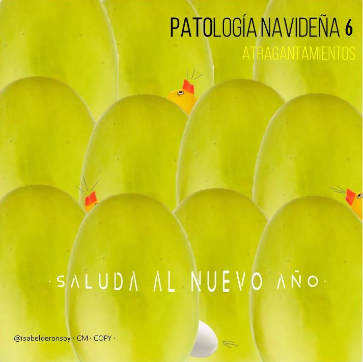 IsabeldeRon's tweet photo. 🤦 Patologías de la Navidad 6
Atragantamientos
Saluda al nuevo año con 12 piquitos.
🐤🥚🐤🐤 ¡Patidifúsate! https://t.co/D3y8lXtqqf