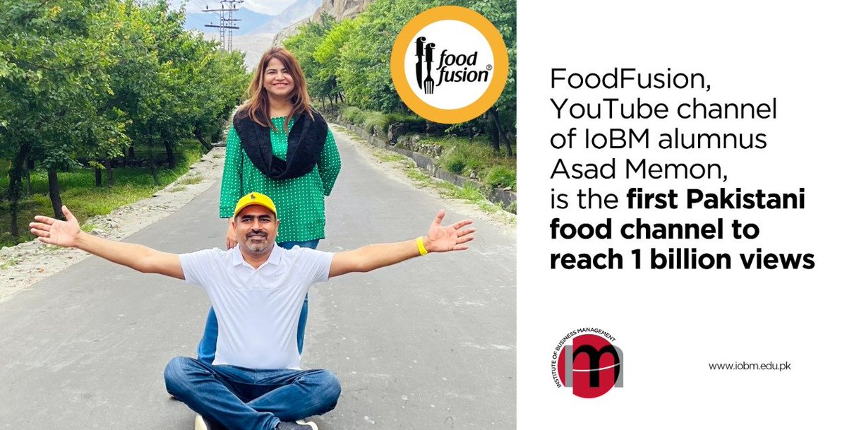 IoBM_Official's tweet photo. https://t.co/23dR3LAocc

@foodfusionpk

#IoBM #FoodFusion #HappyCookingToYou https://t.co/Zd9j7aFYk3