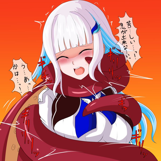 リョナの絞め:14

njsnj   rz・hlest

蛸によって襲撃され胸部を強調し多少大きく見せられる羞恥な状況にされつつ、首も締め上げられてしまい苦しみ藻掻く状況に陥った
('・ω|壁

#首絞め #リョナ 