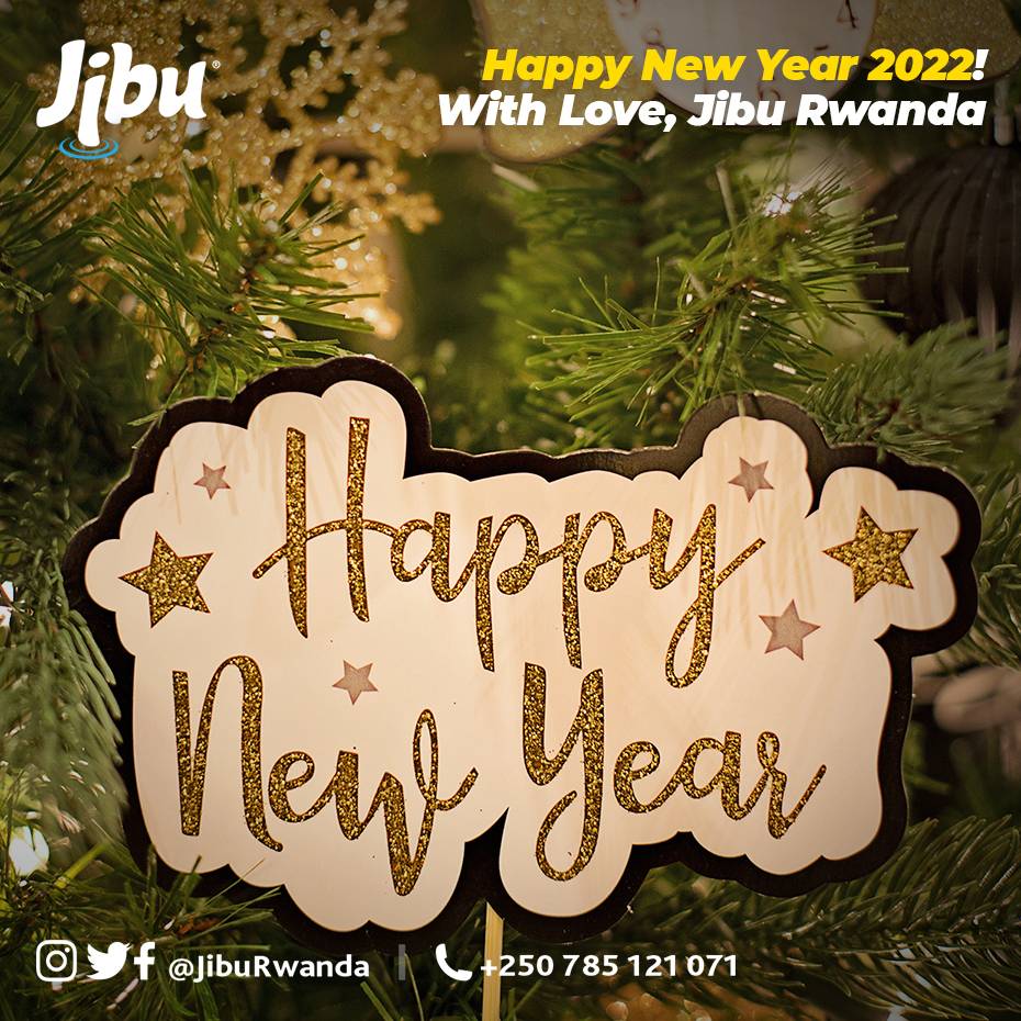jiburwanda's tweet photo. Jibu Rwanda wishes you a Happy New Year! May the arrival of 2022 bring you and your family fulfillment of all your wishes and dreams
-----
Jibu Rwanda ibifurije Umwaka Mushya Muhire! Umwaka mushya wa 2022 uzababere uwo kugera ku byifuzo ndetse n'inzozi zanyu. https://t.co/Eikgmjd7Gz