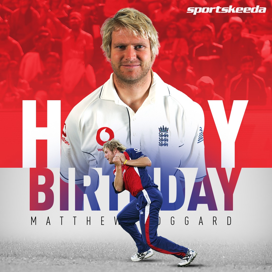  93 international matches  280 wickets

Happy Birthday to the       Pacer, Matthew Hoggard!  