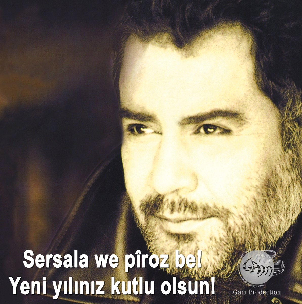 Sersala we pîroz be! Yeni yılınız kutlu olsun! #AhmetKaya #yeniyıl