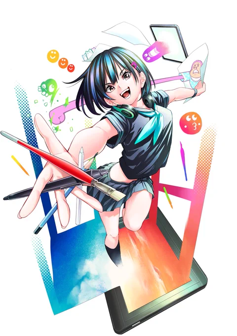今年ラストに気に入ってる4枚!良いお年を!#イラスト 