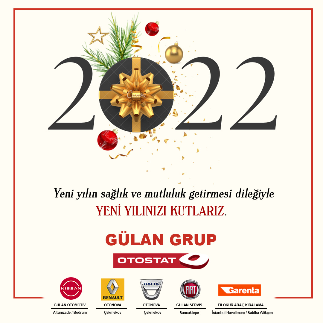2022 Yılının sağlık ve mutluluk getirmesi dileğiyle, Yeni yılınızı kutlarız..🥳
gulanfiat.com.tr - 444 6 873
Fiat Gülan - Farkınız Burada!
#Fiat #FiatTürkiye #Tofaş #FiatGülan #sancaktepe #FiatPro #Yeniyıl