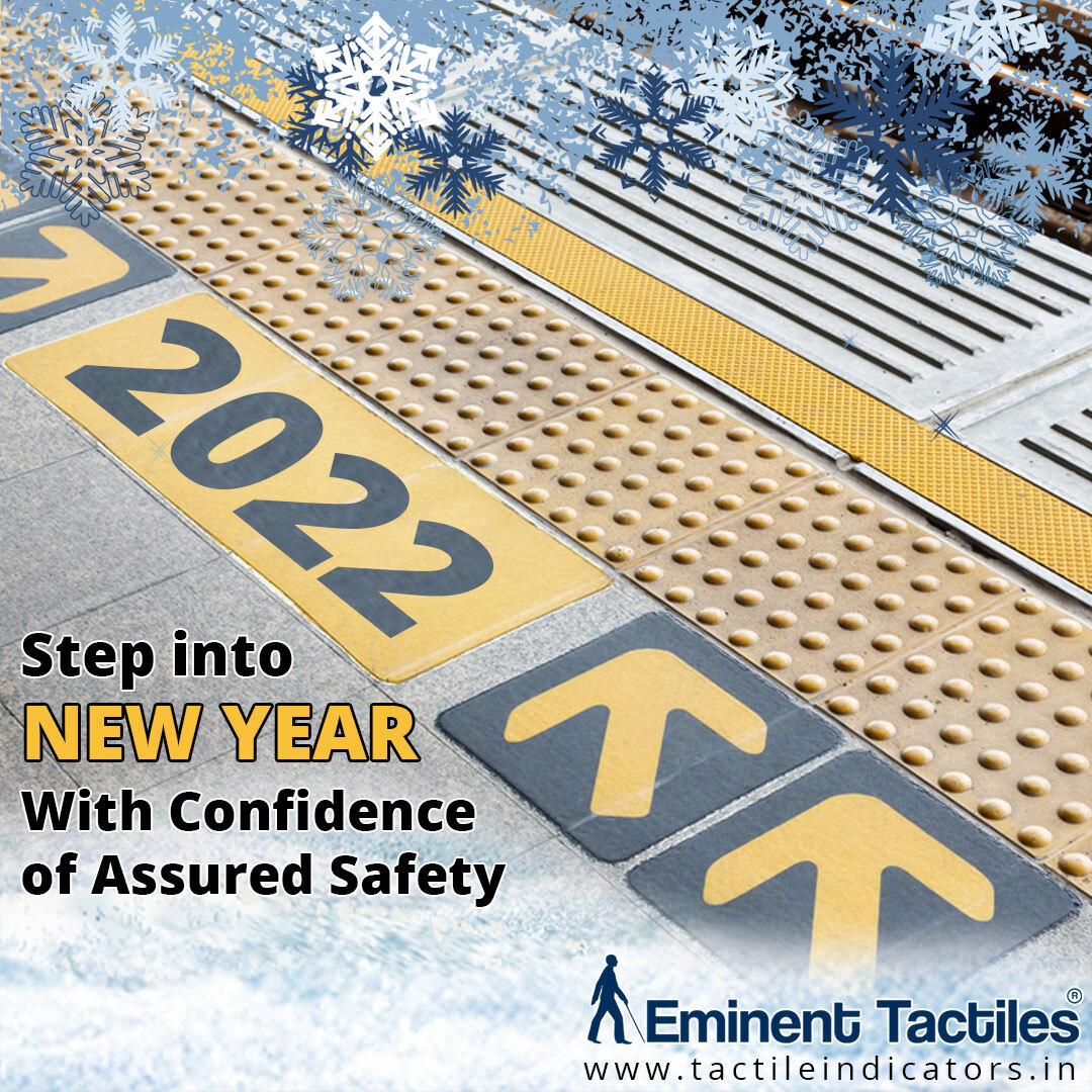 eminenttactiles's tweet photo. You donโt need to know the whole alphabets of SAFETY, ๐ค๐
Till the time we are there for your SAFETY.โ๏ธ๐ฅฐ๐ค
Wish You A Happy & Safe New Year-2022..!!๐๐๐ฅณโ๏ธ
#WishYouAHappyNewYear #EminentOverseas #TactileIndicators #NewYear2022 #SafteyIsFirst #APeacefulWorldForImpairedPeoples https://t.co/in1m6gCPmW