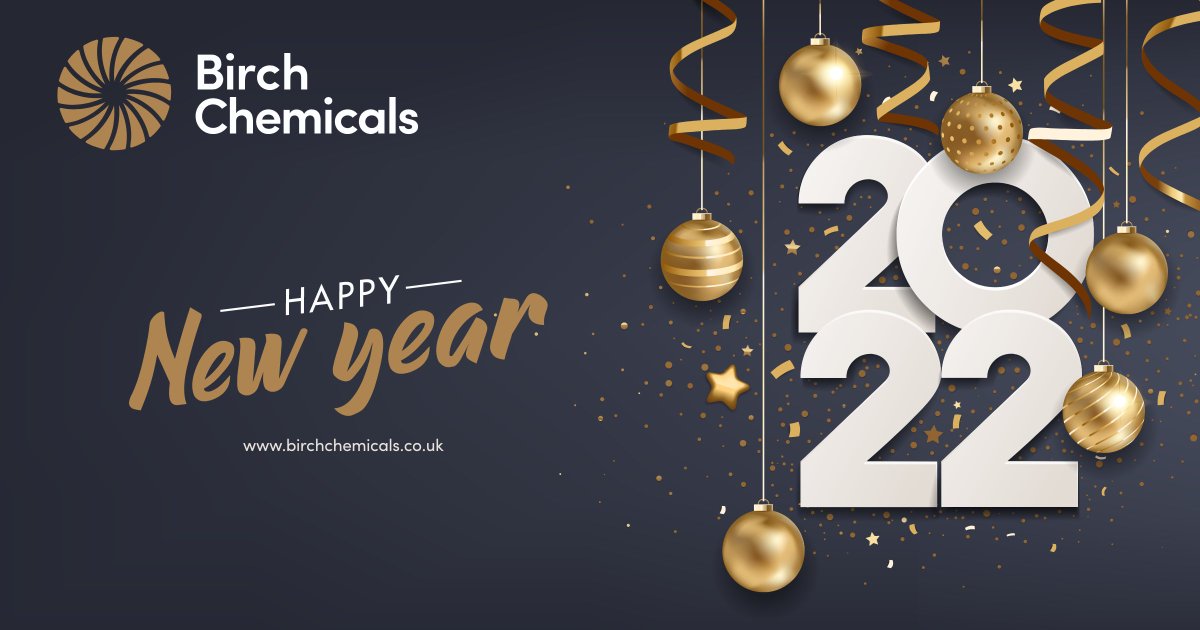 It's time to say goodbye to the old and usher in the new.

 We're looking forward to welcoming the New Year - watch this space for some exciting new products and developments for Birch Chemicals.