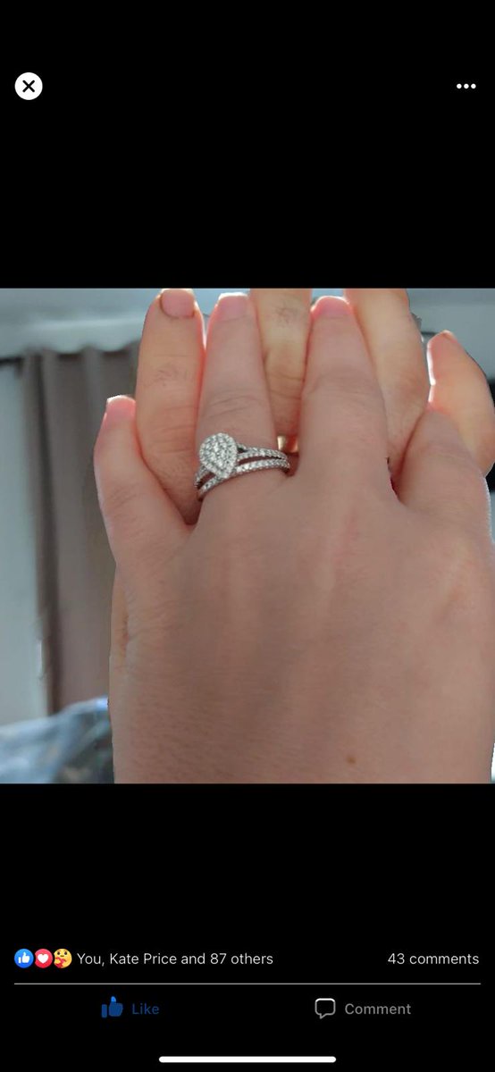 10 years married to my best friend, thank you for everything, life is good with you by my side ❤  thank you for my beautiful new bridal ring set I feel very spoilt ❤