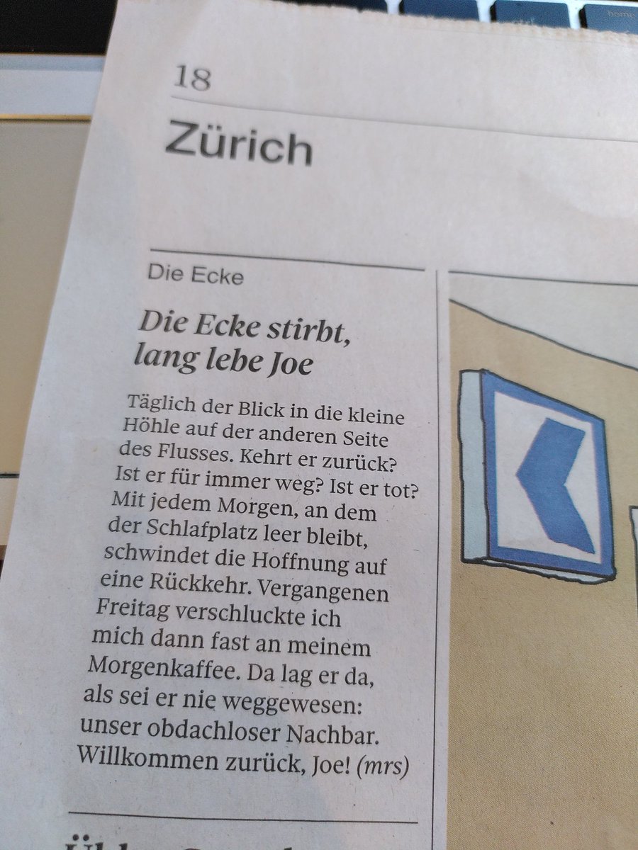 Martin Sturzenegger (@marsjournal) on Twitter photo Meine letzte Ecke. Oder wie <a href="/HeleneArnet/">Helene Arnet</a> schreibt: Ab sofort hat diese Zeitung keine Ecke mehr. Nur noch Ecken und Kanten. R.I.P. in the Archives <a href="/tagesanzeiger/">tagesanzeiger</a> Meine letzte Ecke. Oder wie <a href="/HeleneArnet/">Helene Arnet</a> schreibt: Ab sofort hat diese Zeitung keine Ecke mehr. Nur noch Ecken und Kanten. R.I.P. in the Archives <a href="/tagesanzeiger/">tagesanzeiger</a>