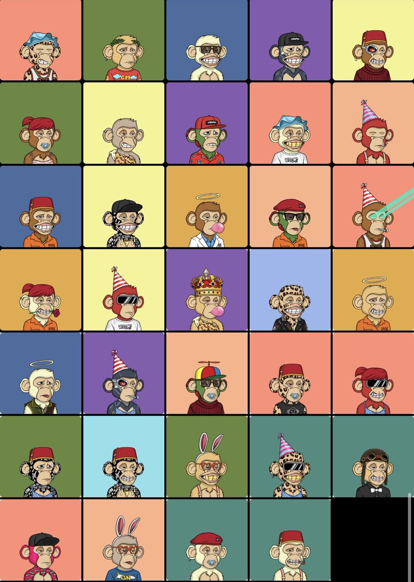 I did a thing 🧹🧹🧹 #yungapesquad #NFT #crypto #apefollowape