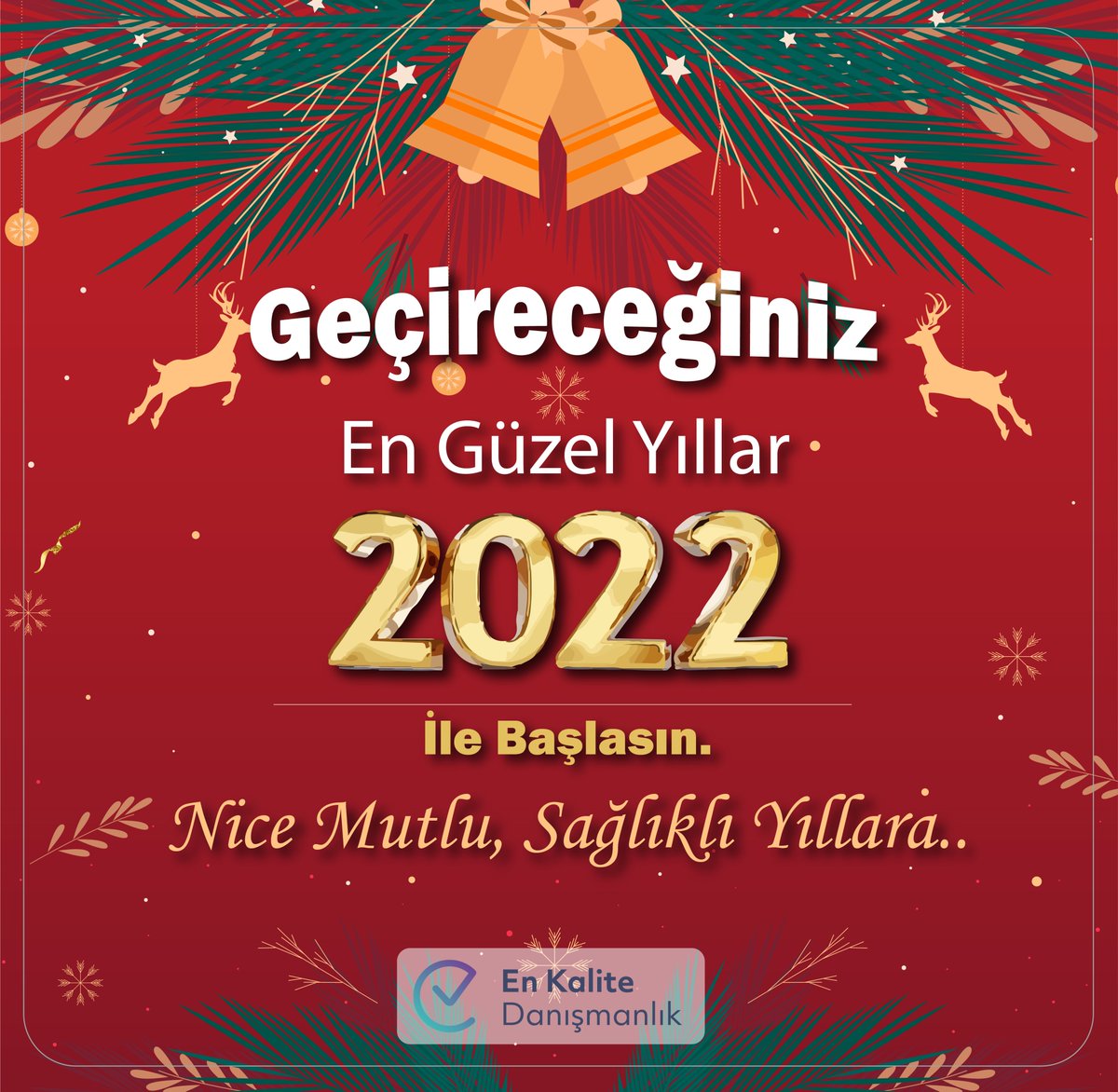 Herkese Mutlu, Sağlıklı ve Huzurlu Yeni Yıllar Diliyoruz!