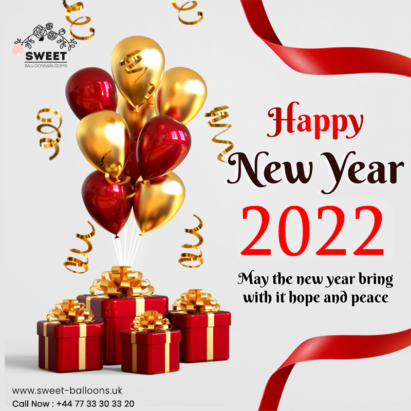 SweetBalloon1's tweet photo. Sweet Balloons #wishes you a prosperous, joyful and happy 2022. May you achieve new heights, be at the pinnacle of success and celebrate all big and small #occasions with Sweet Balloons.

Check our range of #balloon packages. order &amp; get contactless delivery anywhere in #London. https://t.co/YiPK2cVXuP